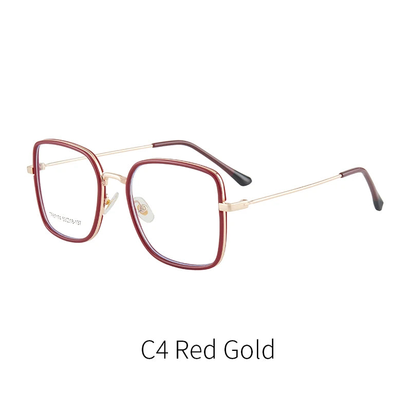 Polygon Progressive Photochromic Blue Light Glasses