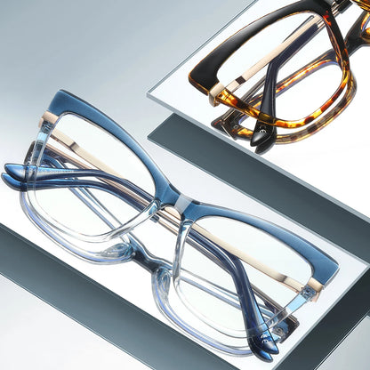 Acetate Cat Eye Photochromic Prescription Glasses