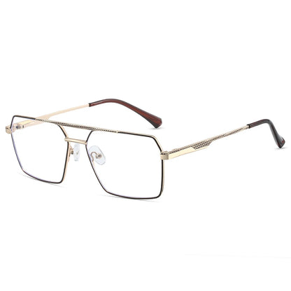 Metal Square Photochromic Aviator Glasses
