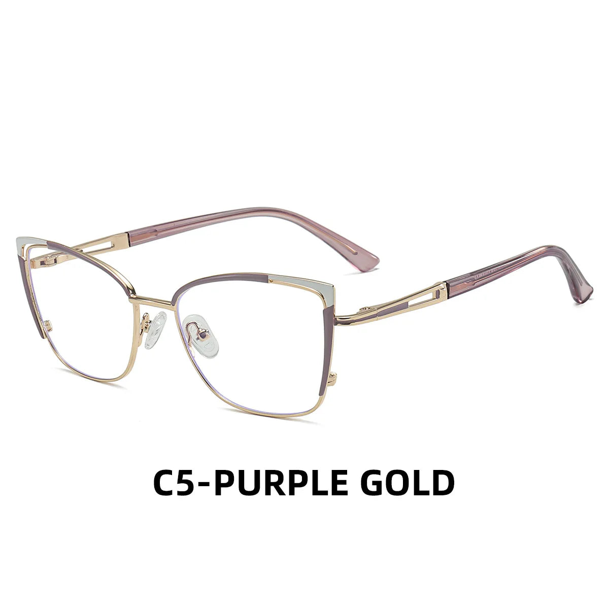 Butterfly Blue Light Progressive Glasses