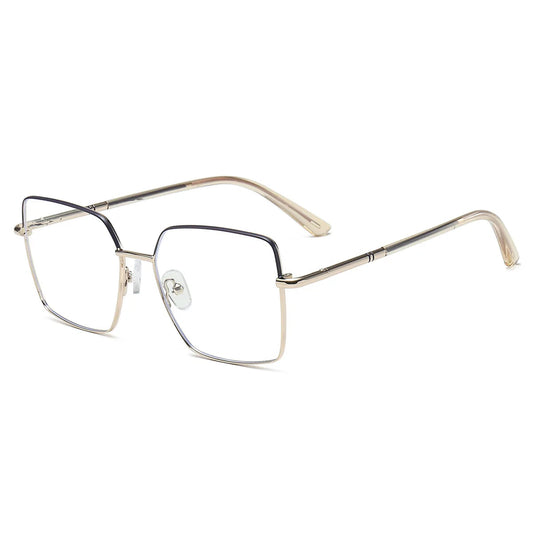 Metal Butterfly Blue Light Myopia Glasses
