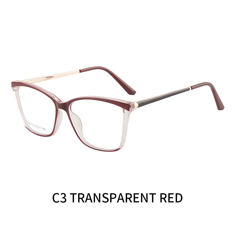 Acetate Butterfly Square Progressive Glasses