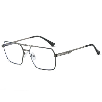 Metal Square Photochromic Aviator Glasses