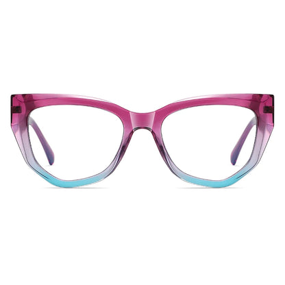 Handmade Square Photochromic Multifocal Glasses