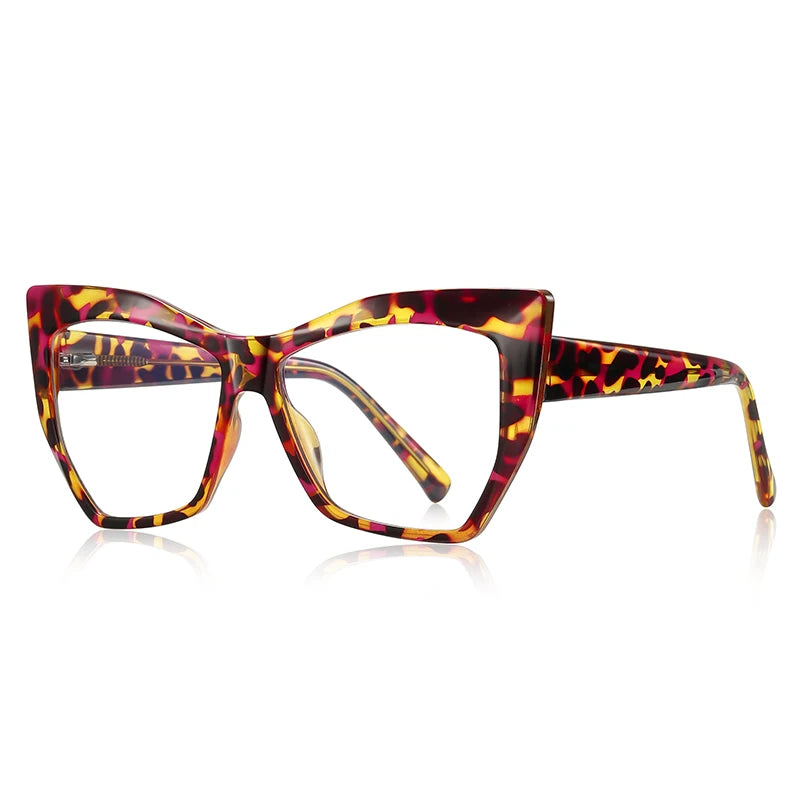Handmade Cat Eye Photochromic Multifocal Glasses