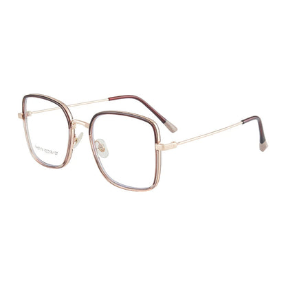 Polygon Progressive Photochromic Blue Light Glasses