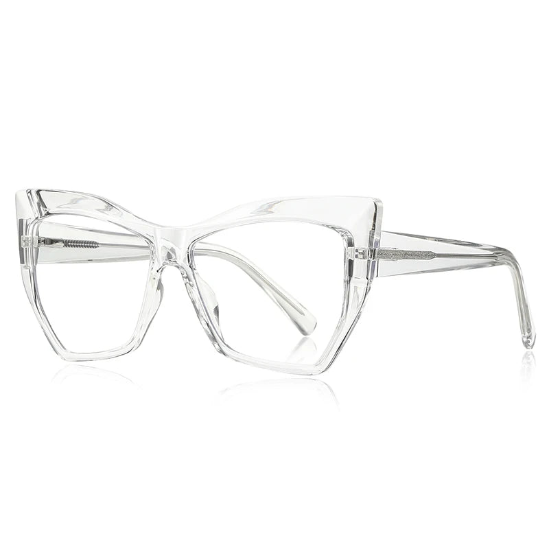 Handmade Cat Eye Photochromic Multifocal Glasses