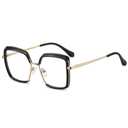 Handmade Polygon Butterfly Myopia Glasses