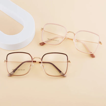 Polygon Progressive Photochromic Blue Light Glasses