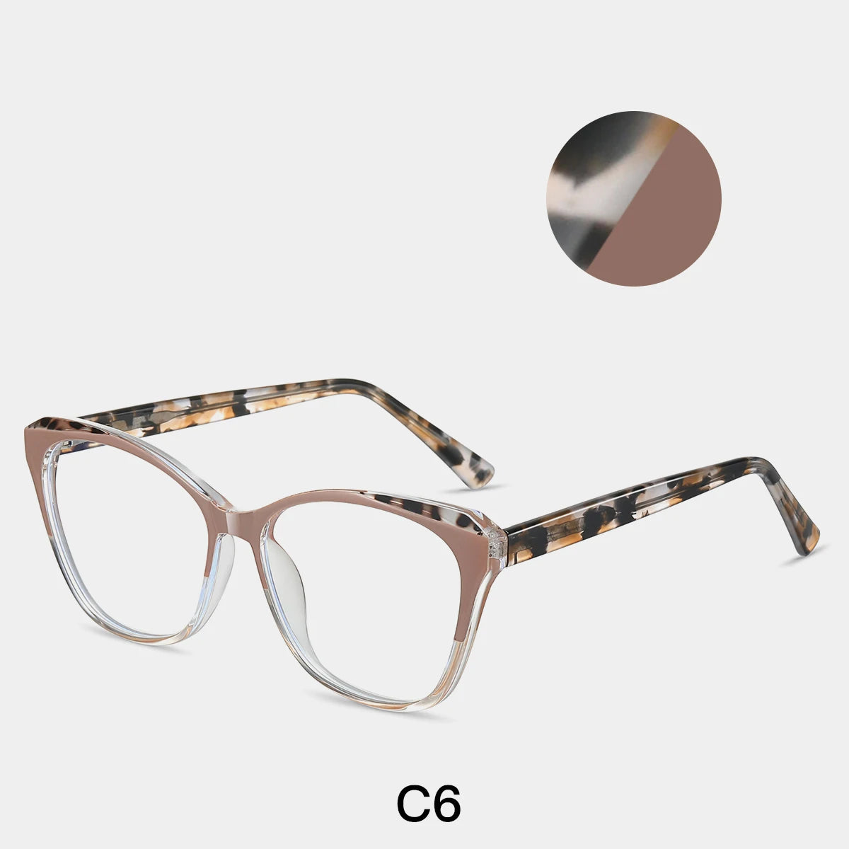 Cat Eye Blue Light Photochromic Glasses