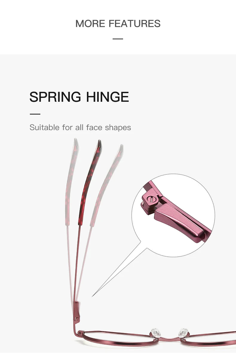 Handmade Acetate Round Progressive Prescription Glasses