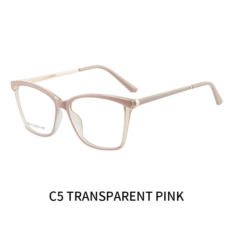 Acetate Butterfly Square Progressive Glasses