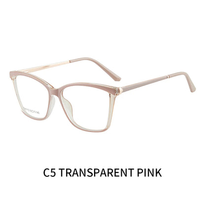 Acetate Butterfly Square Progressive Glasses