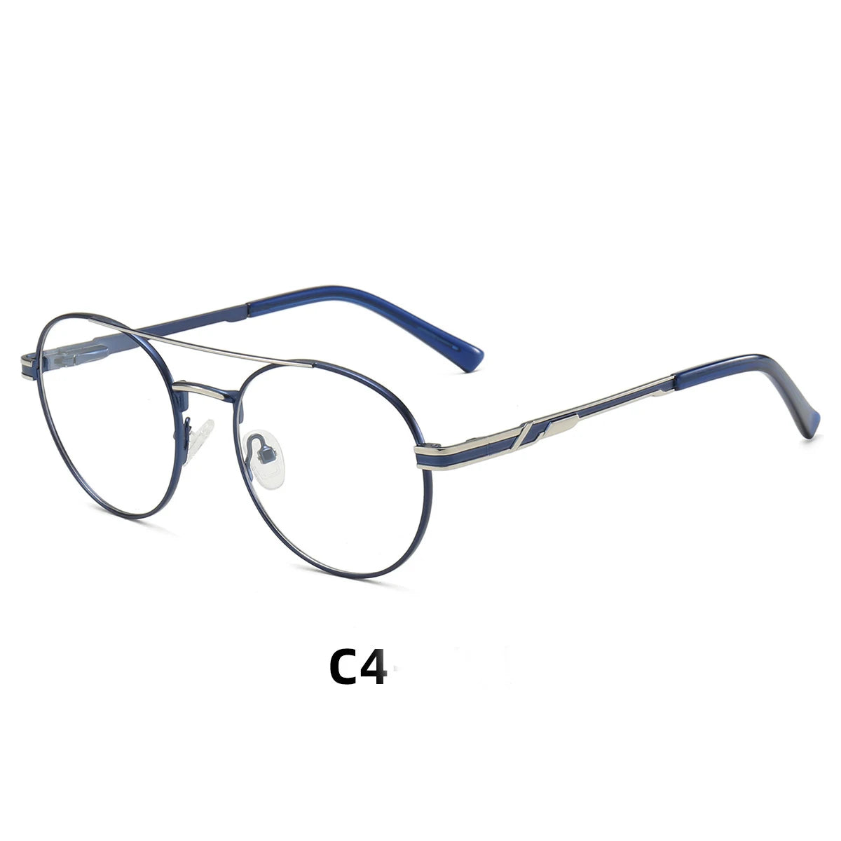 Metal Aviator Progressive Photochromic Glasses