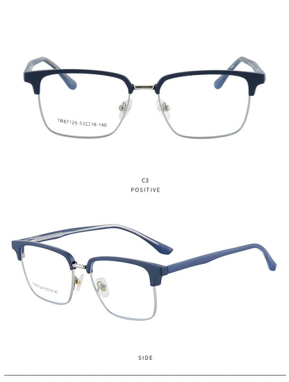 Classic Business Square Distance Prescription Glasses