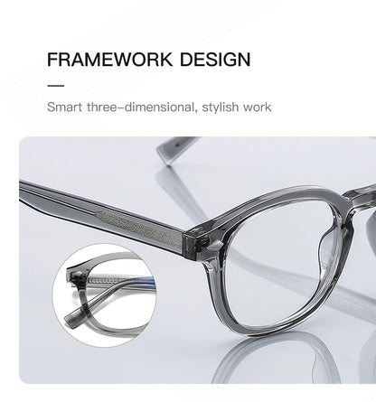Korean Round Photochromic Progressive Glasses