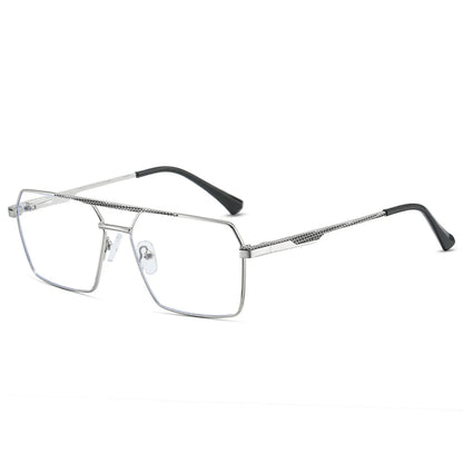 Metal Square Photochromic Aviator Glasses