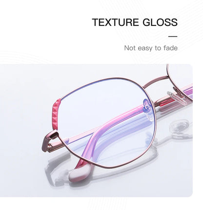 Blue Light Blocking Polygon Prescription Glasses