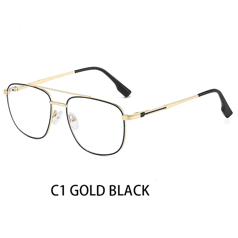 Double Bridge Aviator Progressive Glasses