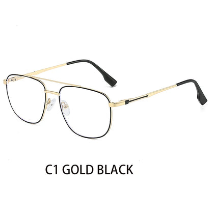 Double Bridge Aviator Progressive Glasses