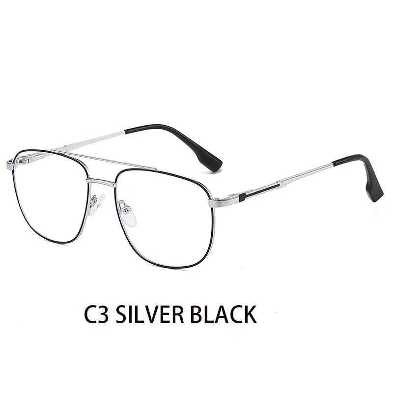 Double Bridge Aviator Progressive Glasses