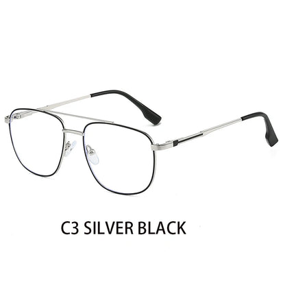 Double Bridge Aviator Progressive Glasses