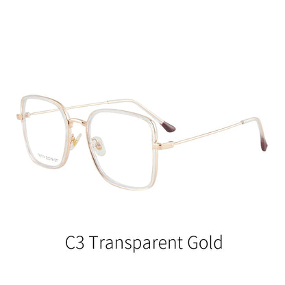 Polygon Progressive Photochromic Blue Light Glasses