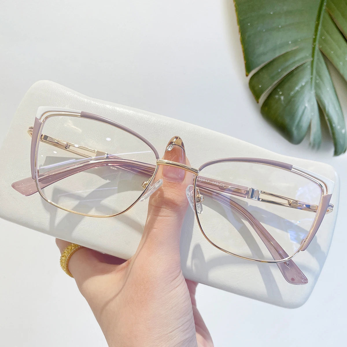 Butterfly Blue Light Progressive Glasses