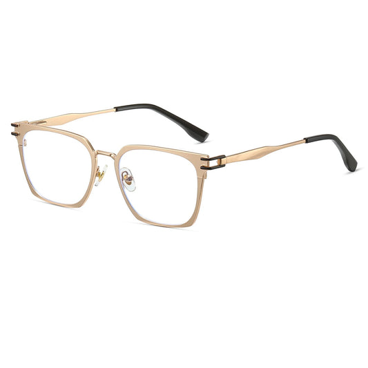 Metal Square Photochromic Progressive Glasses