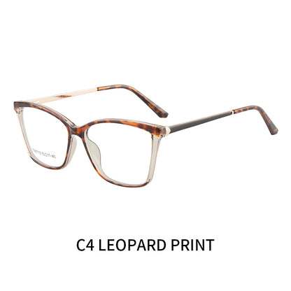 Acetate Butterfly Square Progressive Glasses