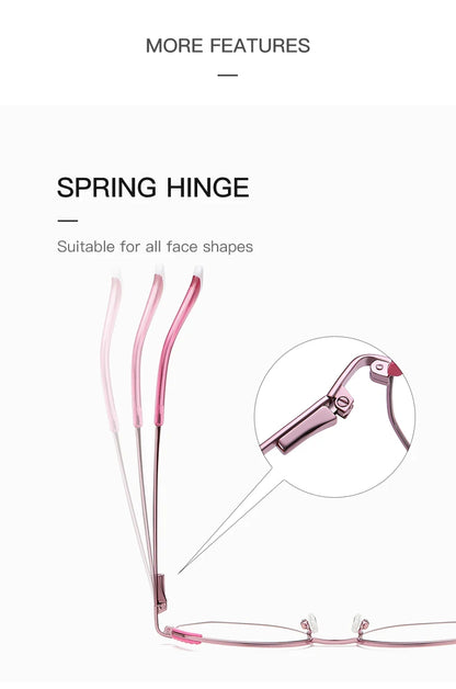 Blue Light Blocking Polygon Prescription Glasses