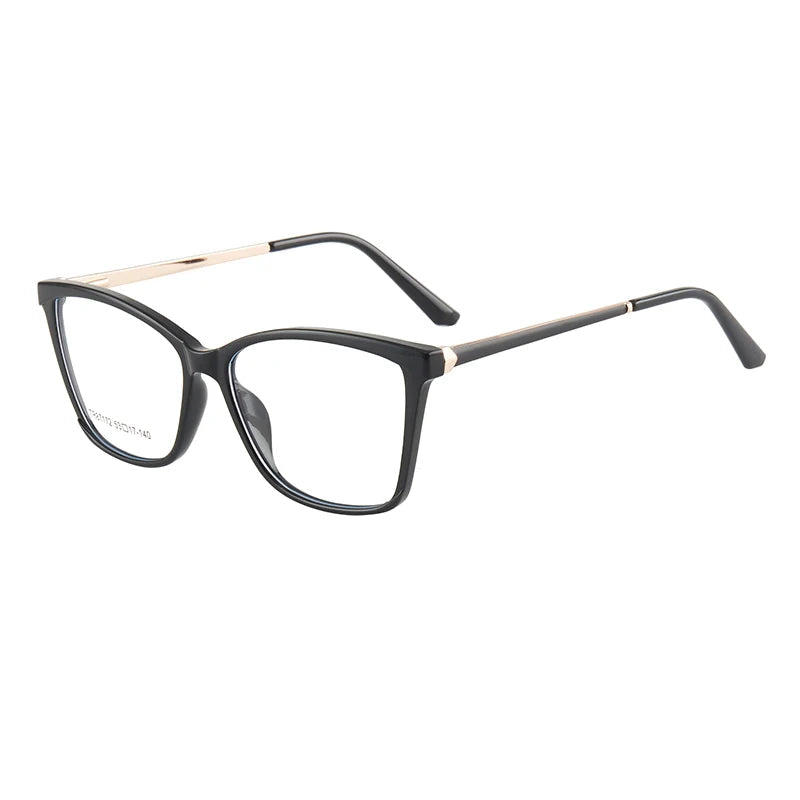 Acetate Butterfly Square Progressive Glasses