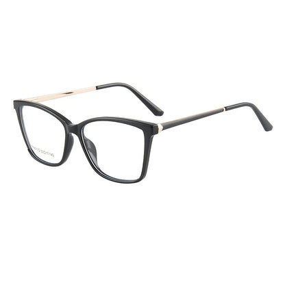 Acetate Butterfly Square Progressive Glasses