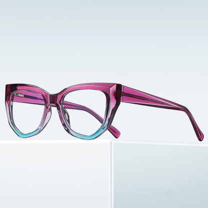 Handmade Square Photochromic Multifocal Glasses