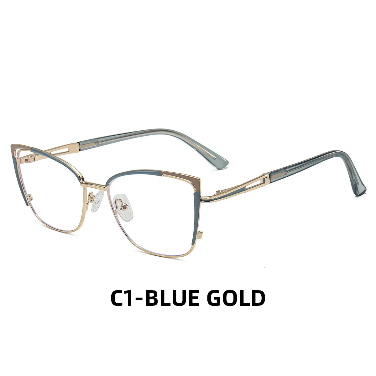 Butterfly Blue Light Progressive Glasses