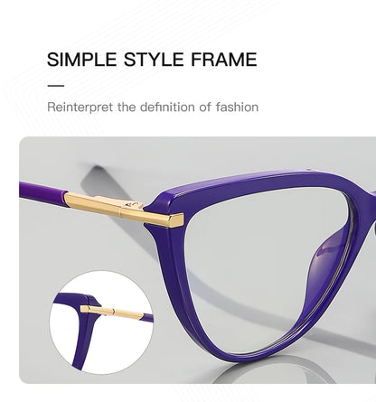 Durable Cat Eye Prescription Glasses