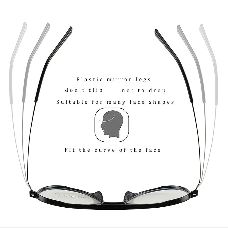 Photochromic Aviator Progressive Acetate Glasses